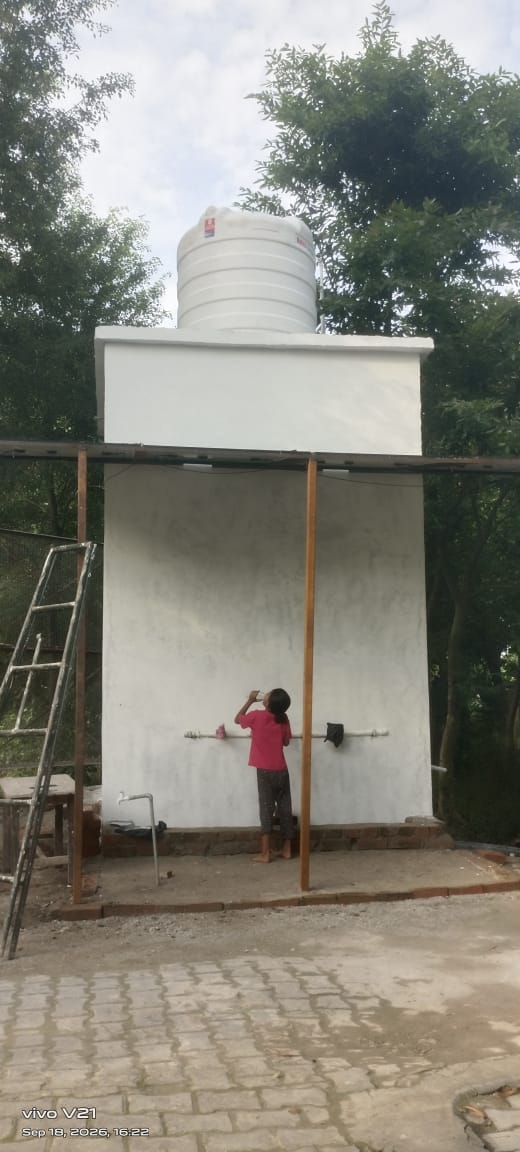 Final checks at the water point