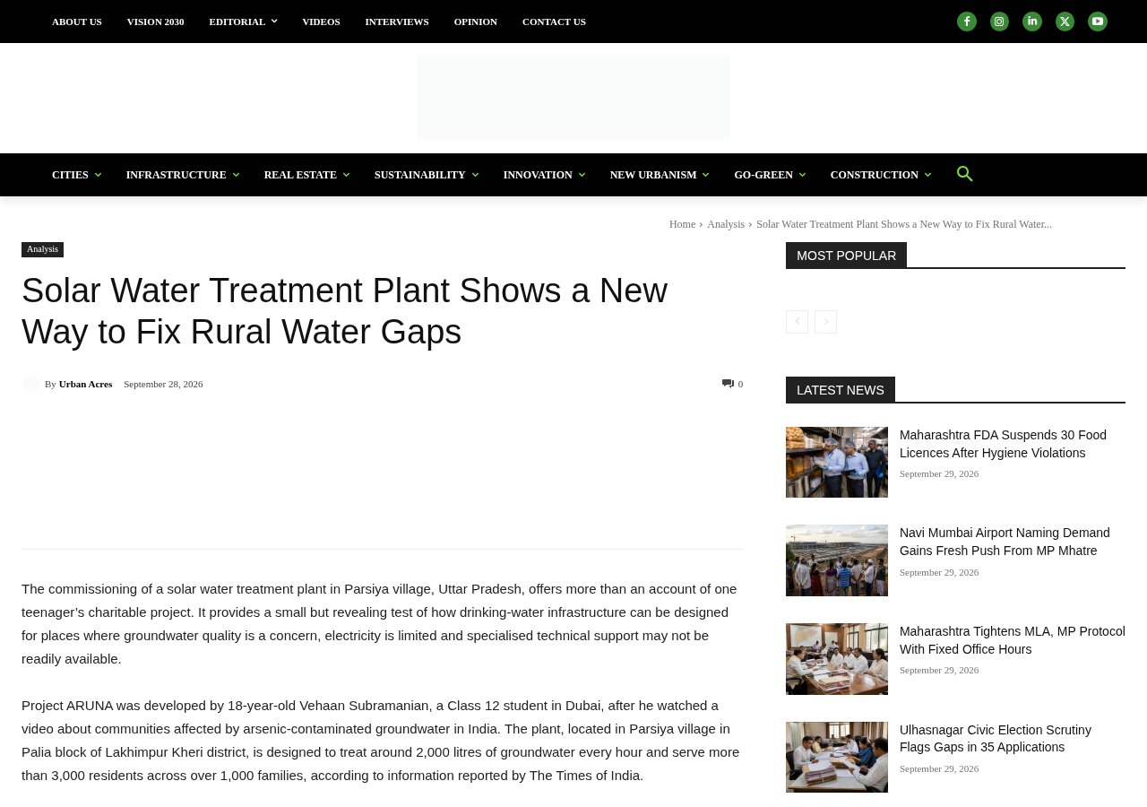 Urban Acres article headline and opening paragraphs about Project ARUNA
